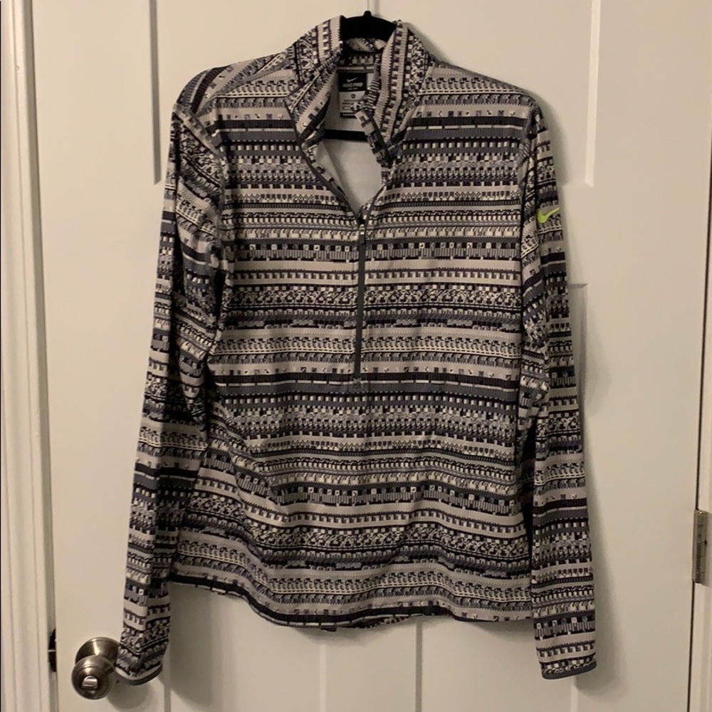 Nike Dri Fit half zip pullover